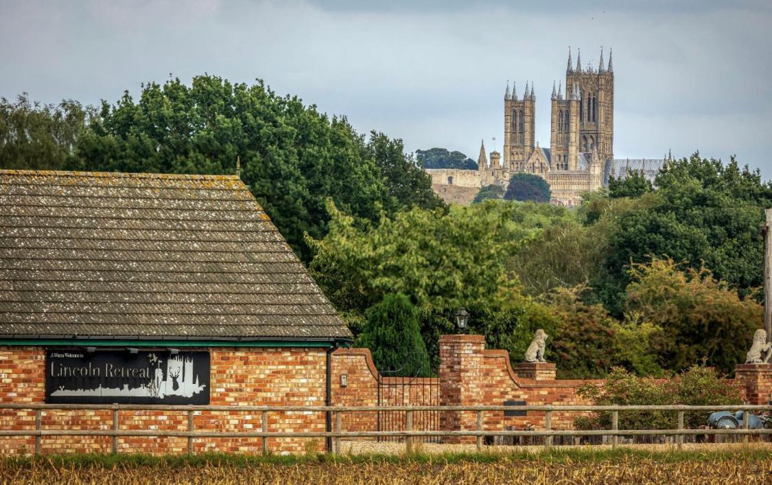 Lincoln Holiday Retreat View With Private Hot Tub Exteriör bild